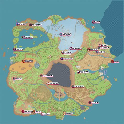 [Pokémon Theta Emerald] Legendary Locations .
